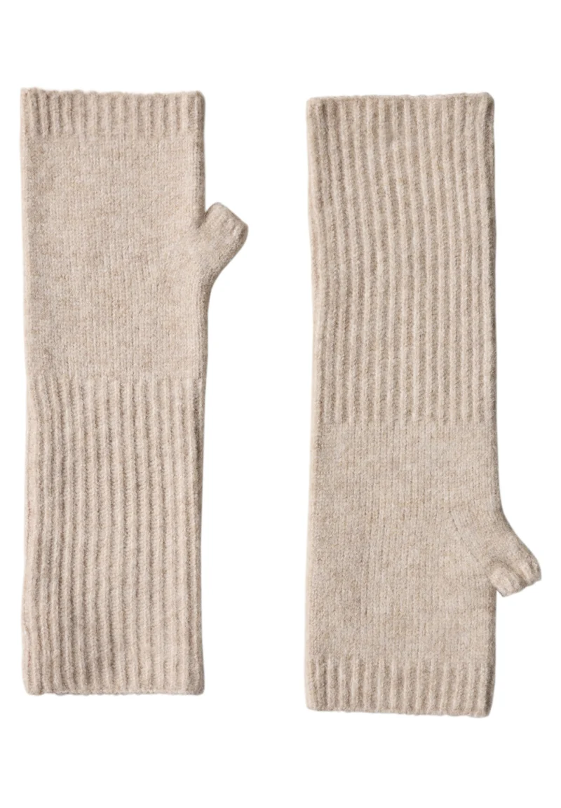 OP_Arm Warmers_Fine Knit Set, Soft Sand Mel.