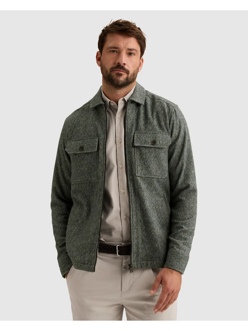 Long sleeve shirt Solid Brushed Mo, Dark Sea