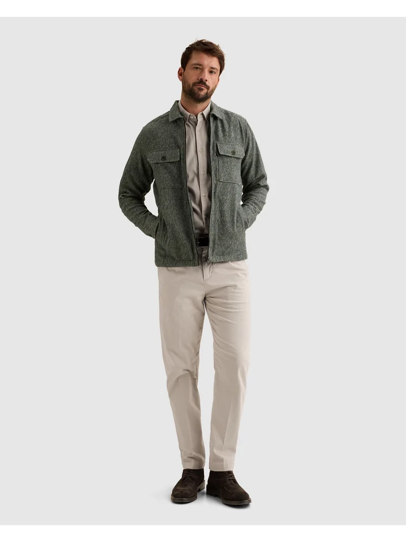 Long sleeve shirt Solid Brushed Mo, Dark Sea