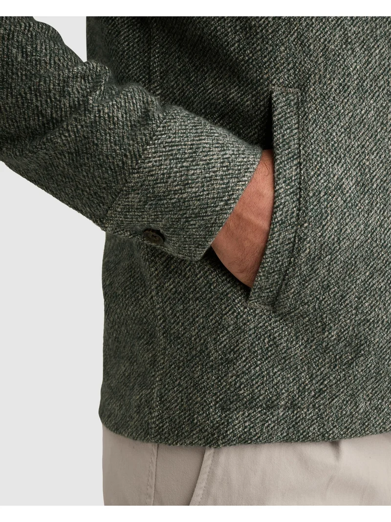 Long sleeve shirt Solid Brushed Mo, Dark Sea