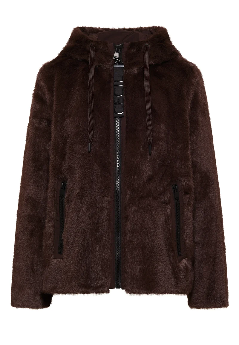 TOS Fur Matmix Jacket, chocolate sauce brown