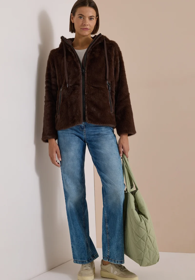 TOS Fur Matmix Jacket, chocolate sauce brown
