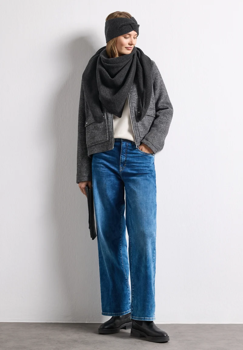 OP_Triangle_Fine Knit Set, anthracite melange