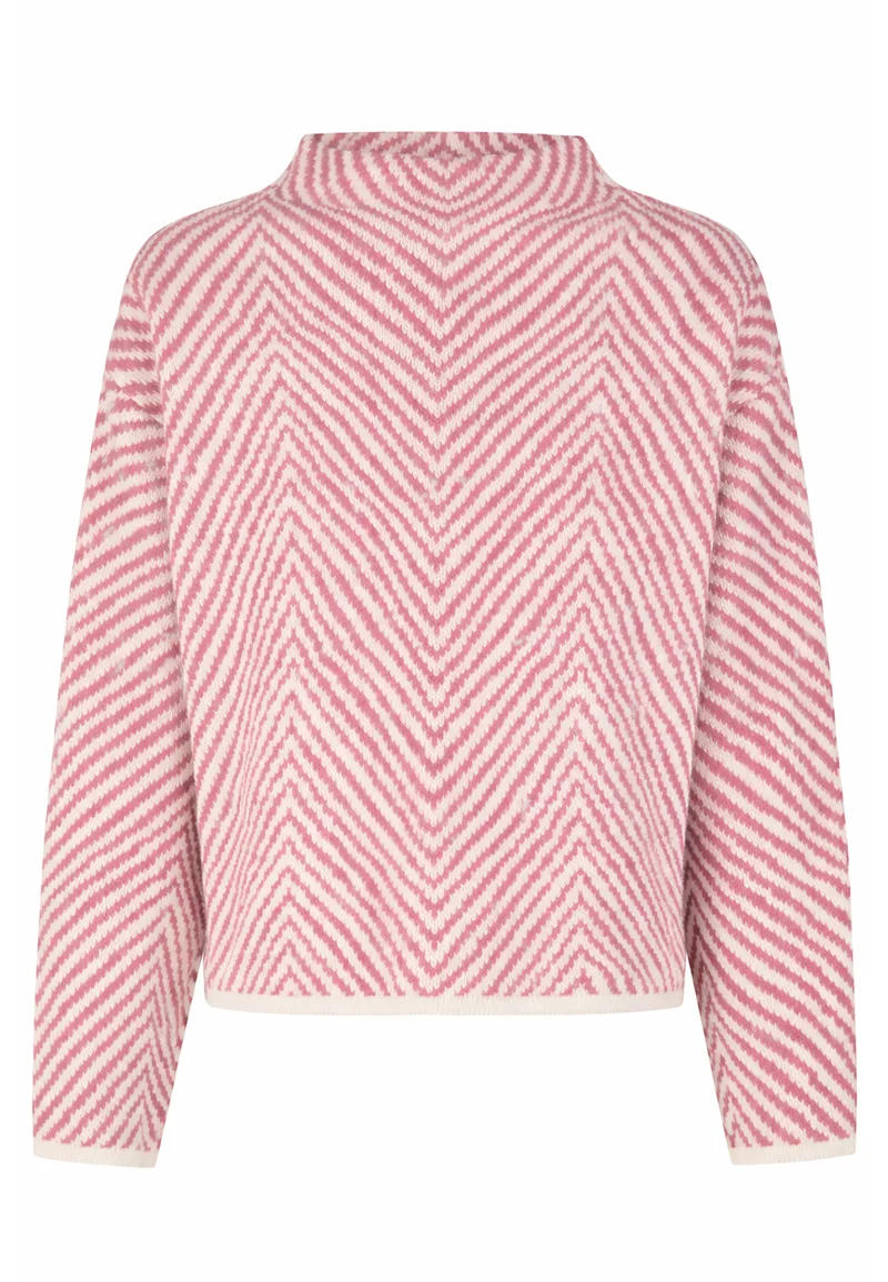 SWEATER, SOFT PINK GRAPHIC