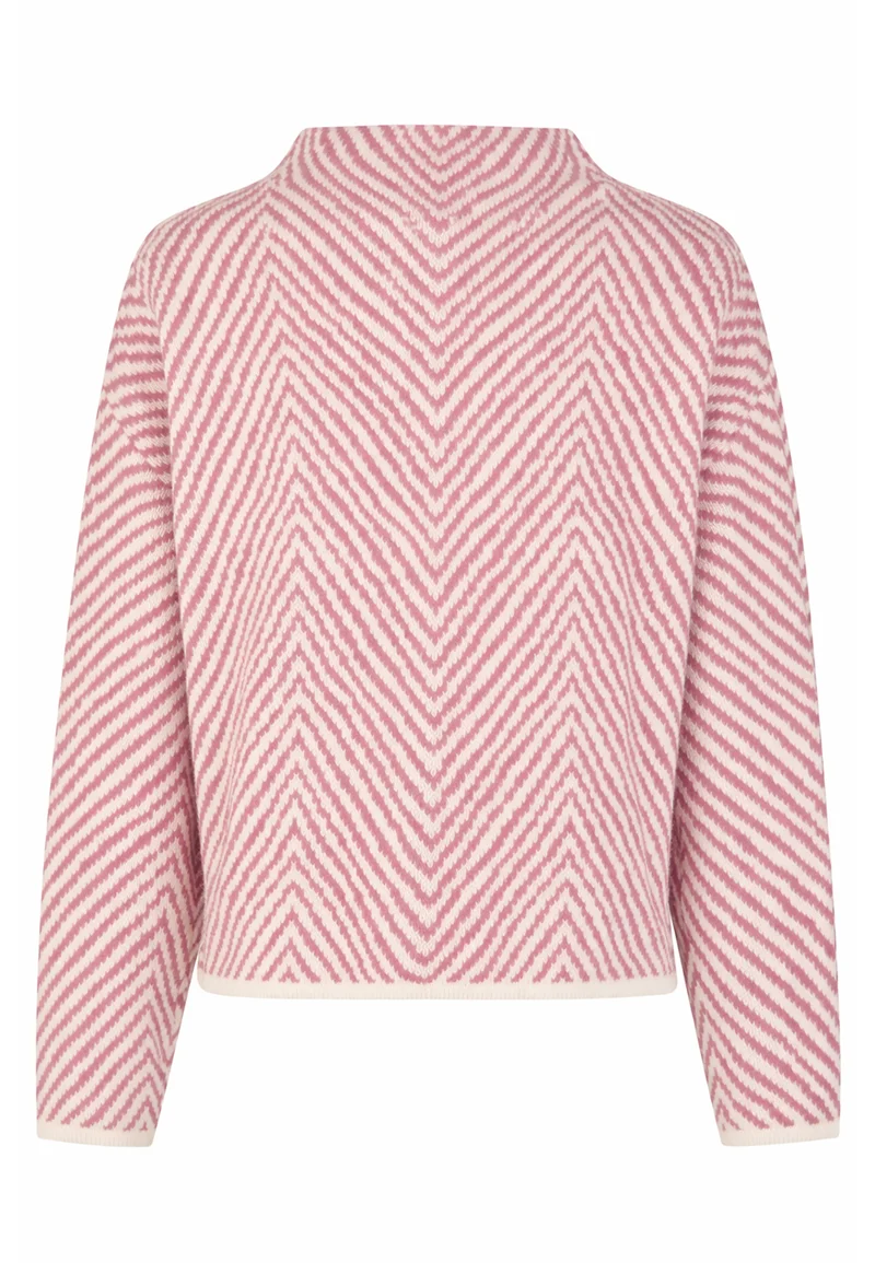 SWEATER, SOFT PINK GRAPHIC