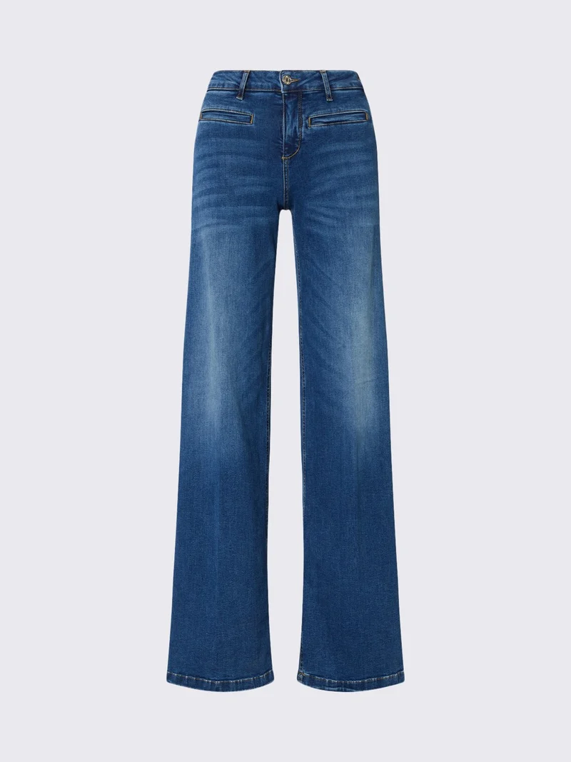 Stonewash Flare Jeans