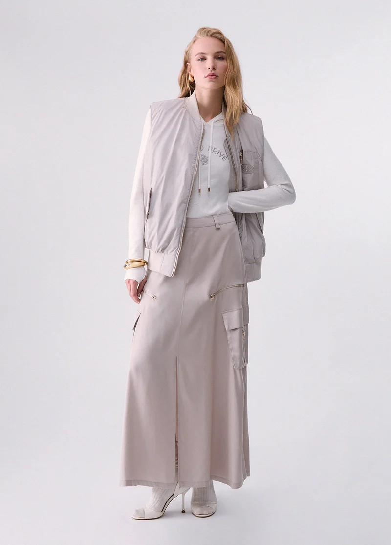 Long Cargo Skirt