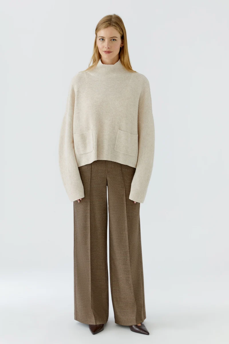 Pullover, light beige mel