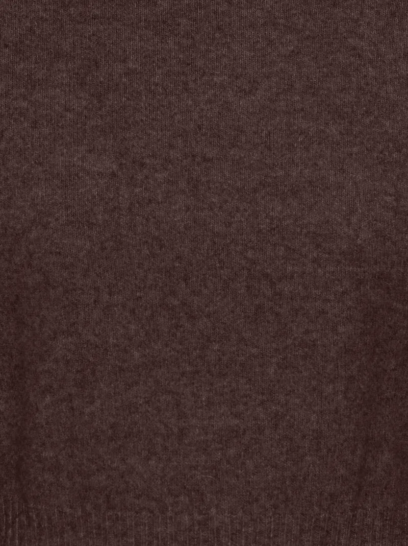 ONLMACEY LS O-NECK KNT, Coffee Bean/Melange