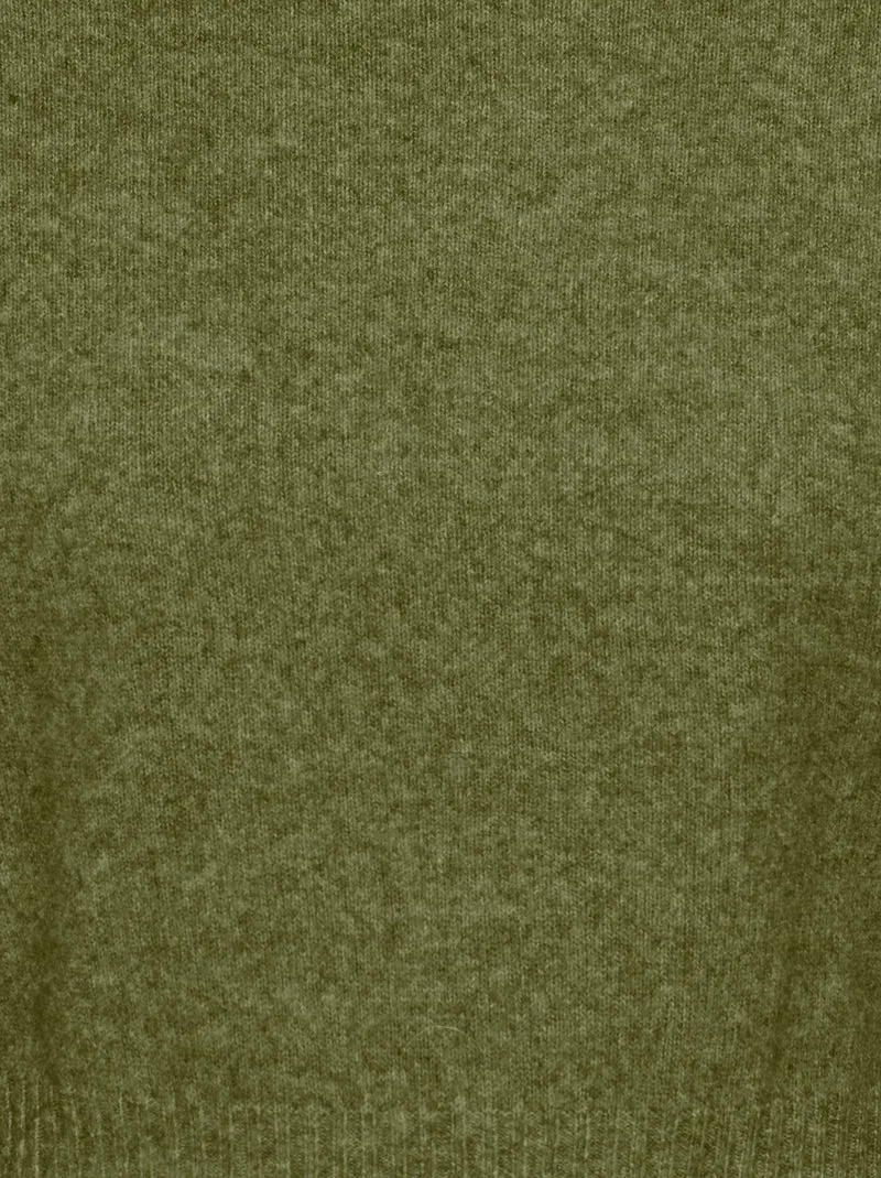 ONLMACEY LS O-NECK KNT, Sphagnum/Melange