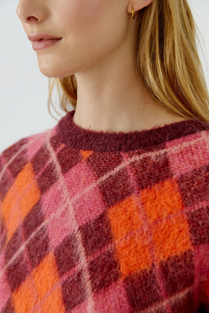 Pullover, dk red red