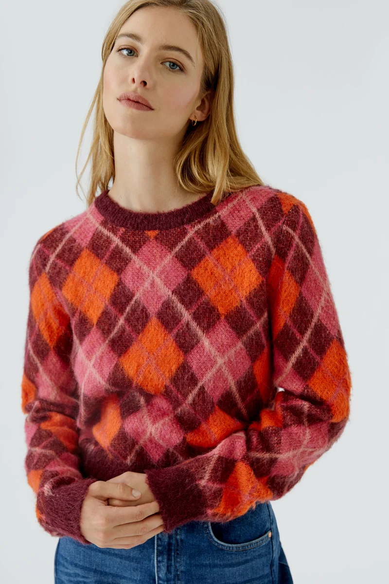 Pullover, dk red red