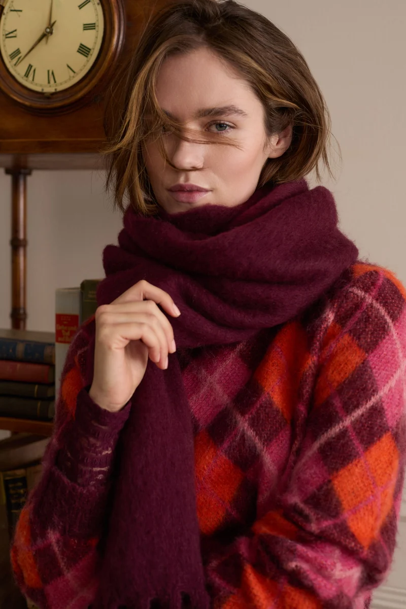 Pullover, dk red red
