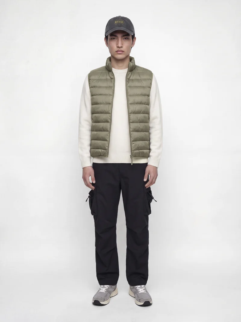 JJEBERG LIGHT DOWN BODYWARMER NOOS, Vetiver