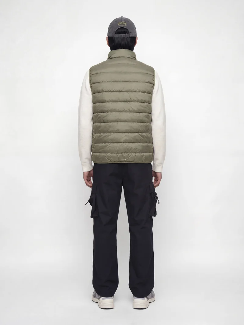 JJEBERG LIGHT DOWN BODYWARMER NOOS, Vetiver