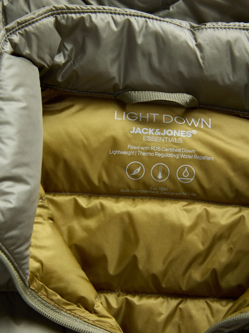 JJEBERG LIGHT DOWN BODYWARMER NOOS, Vetiver
