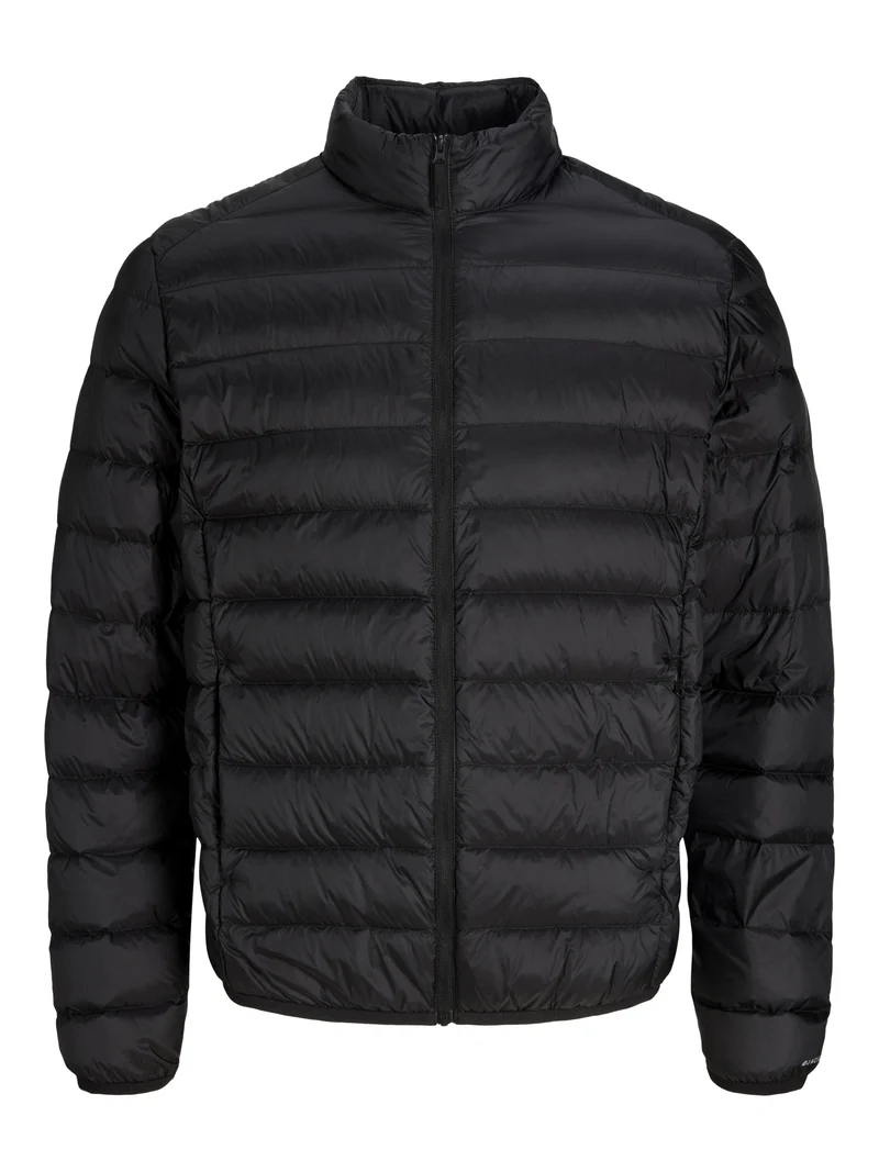 JJEBERG LIGHT DOWN COLLAR PUFFER NO, Black