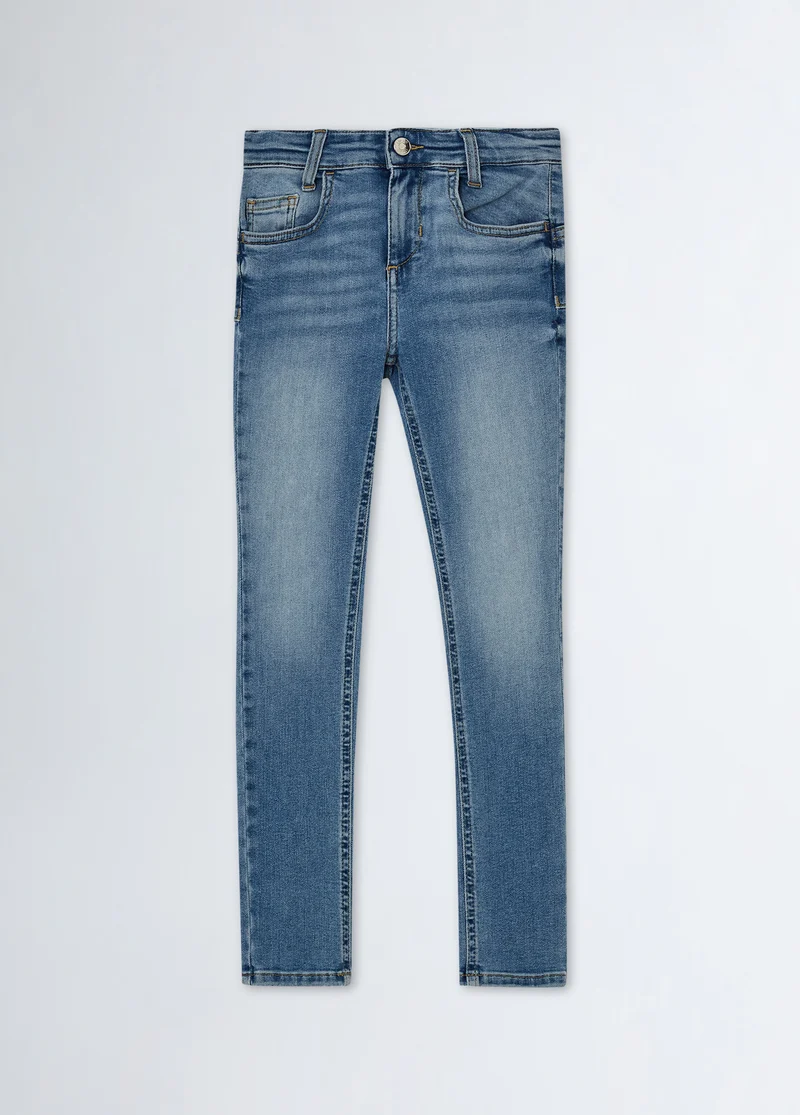 Low-Waisted Skinny Jeans