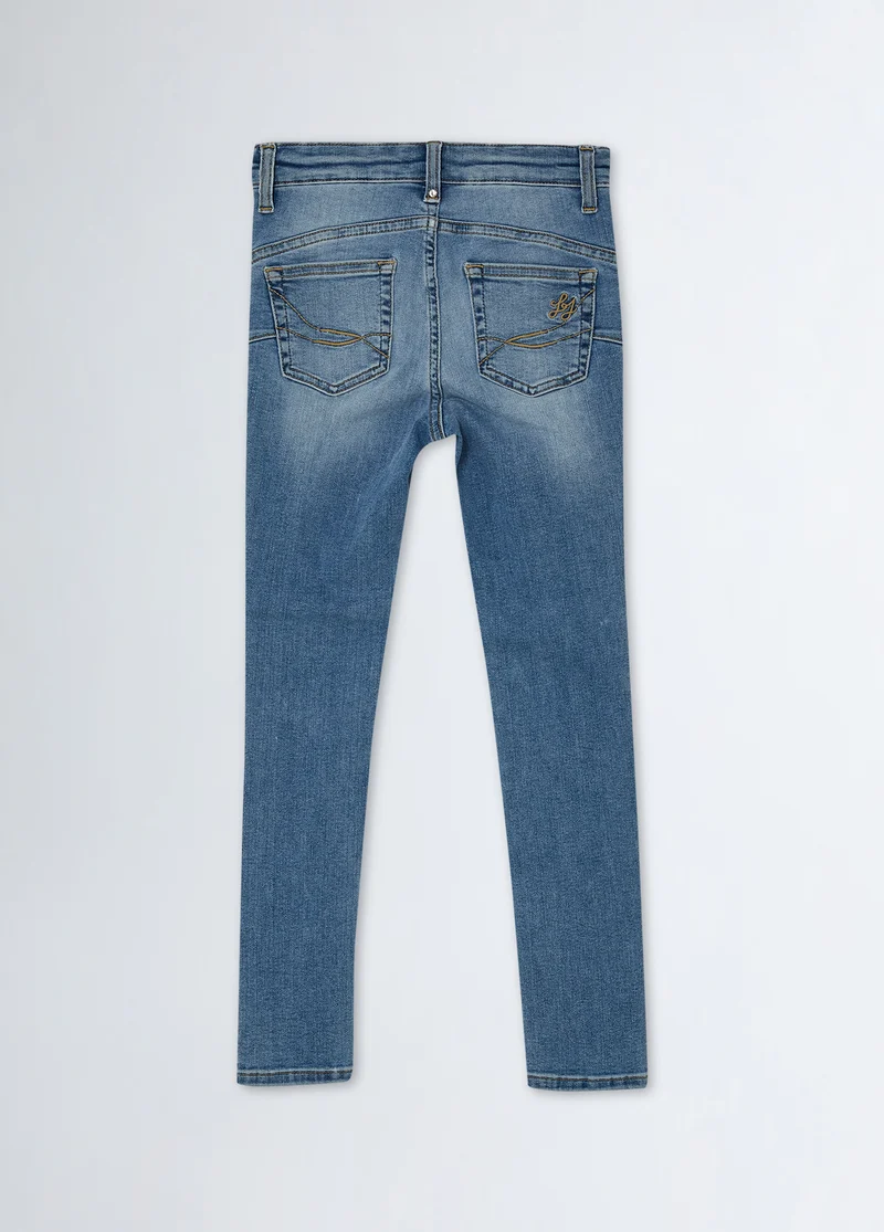 Low-Waisted Skinny Jeans