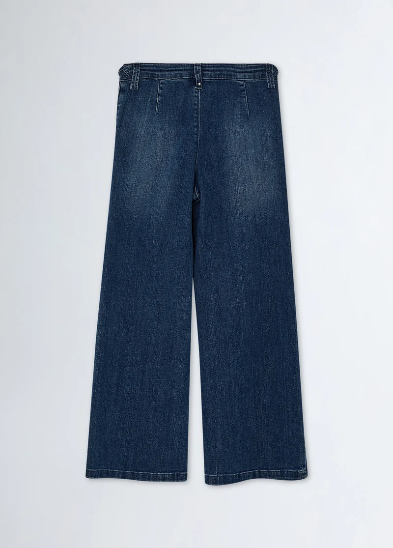 High-Rise Flared Jeans