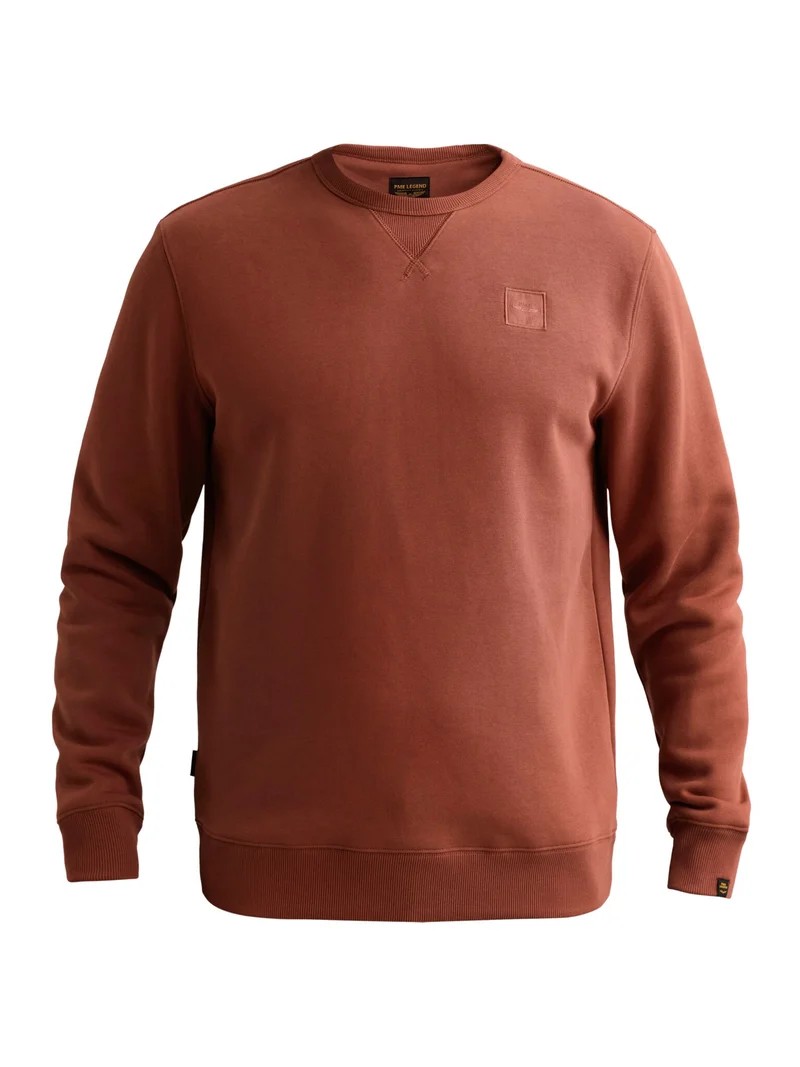 Crewneck soft fleece sweat, Arabian Spice