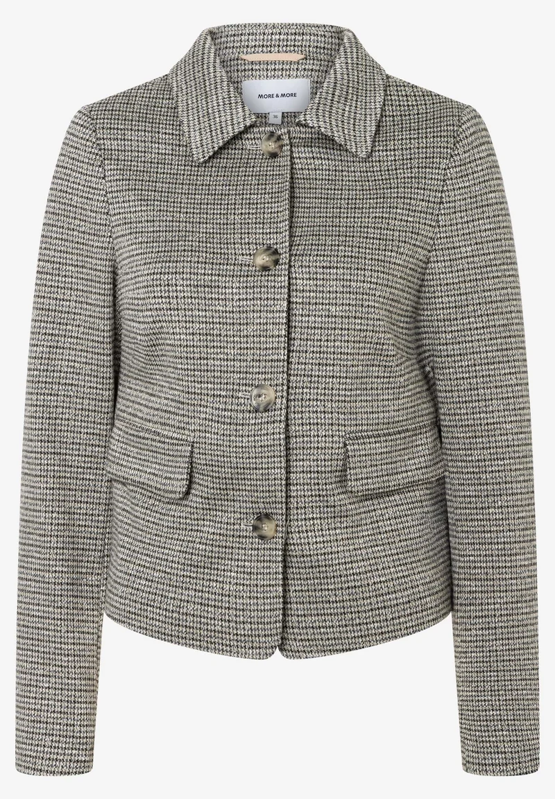 Mini Check Jersey Jacket, mini check jersey