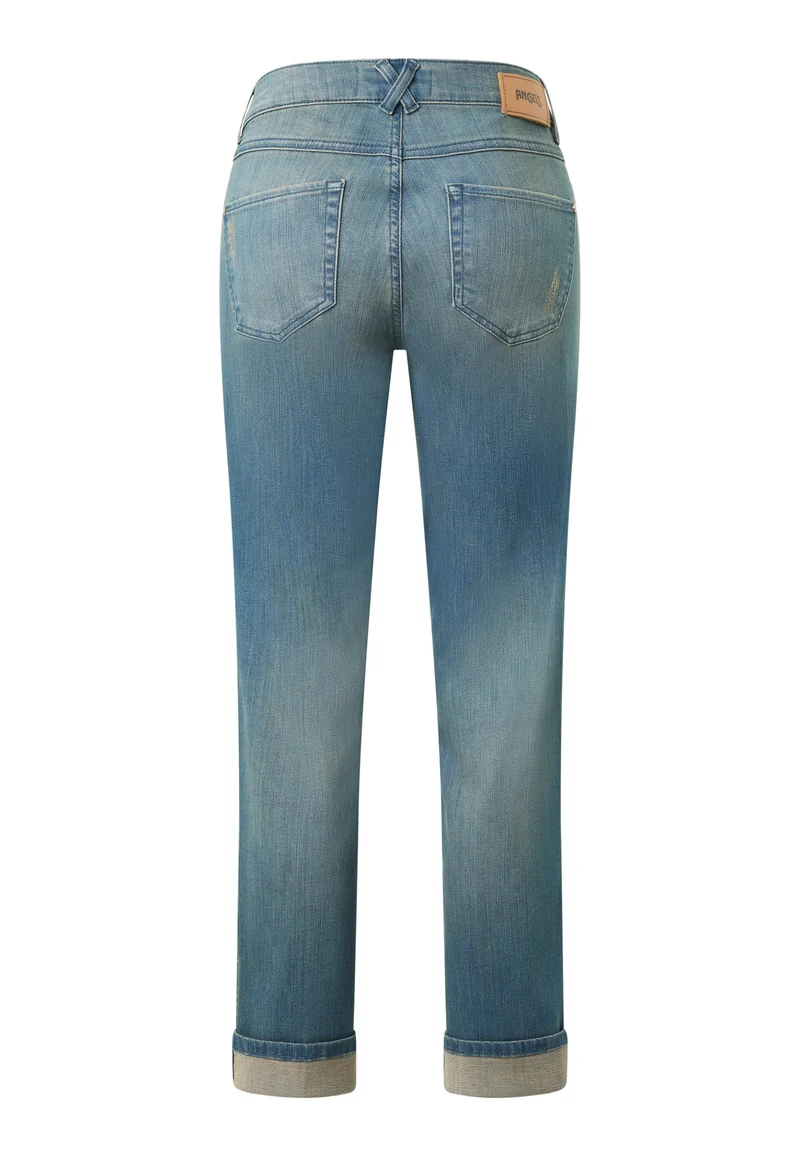 DARLEEN GLAM, dirty light blue used destroyed