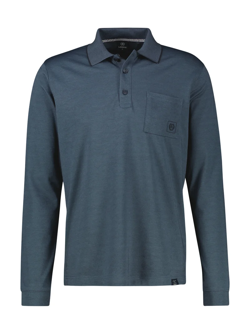 POLO/RUGBY 1/1 ARM (MIT K, CLASSIC NAVY