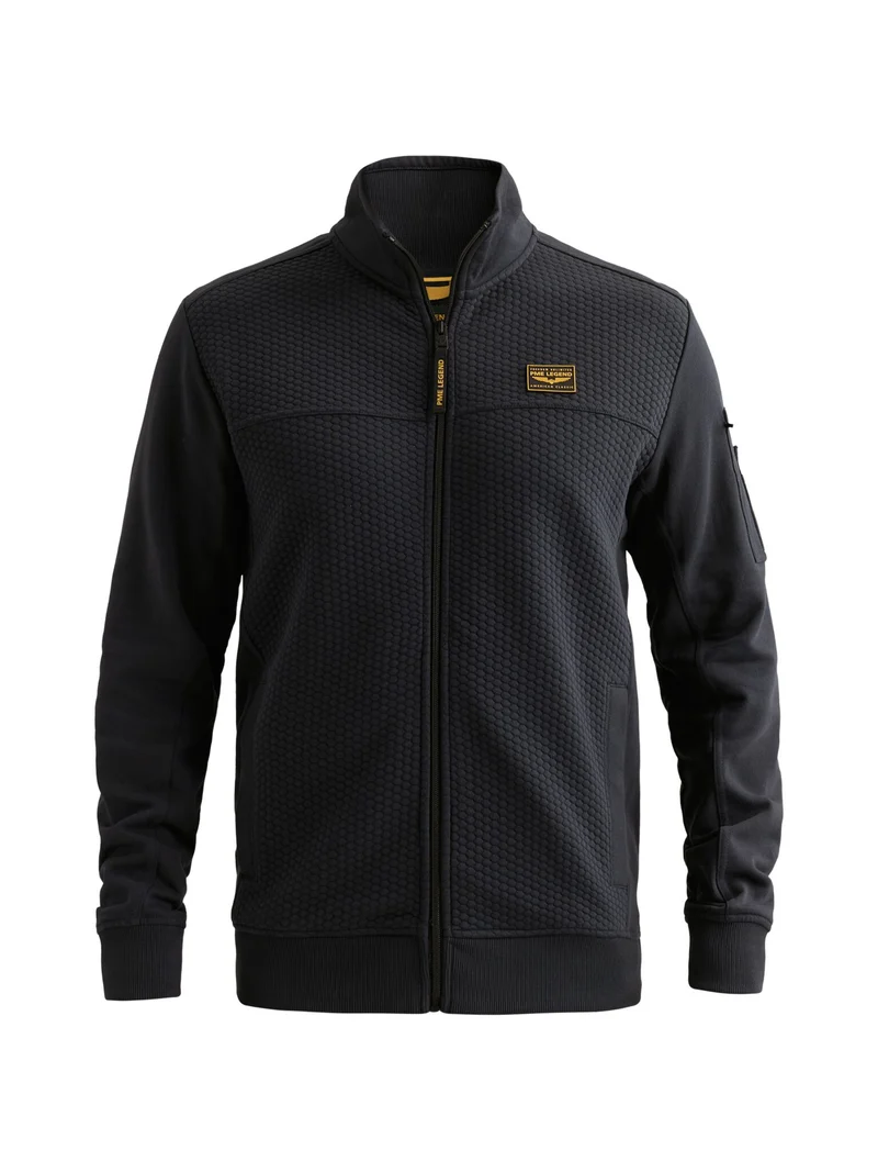 Zip jacket jacquard interlock fren, Salute