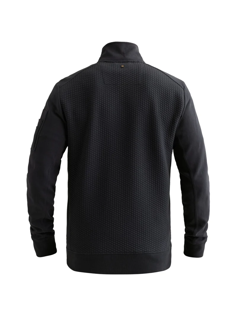 Zip jacket jacquard interlock fren, Salute