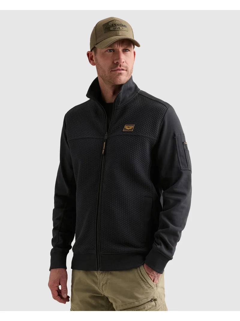 Zip jacket jacquard interlock fren, Salute