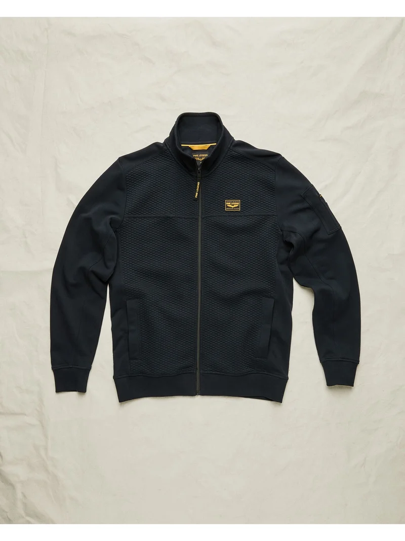 Zip jacket jacquard interlock fren, Salute