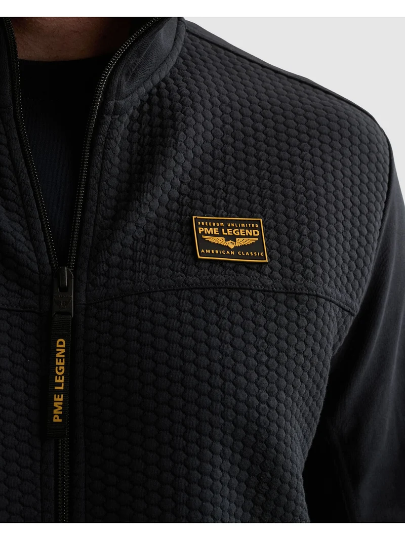 Zip jacket jacquard interlock fren, Salute