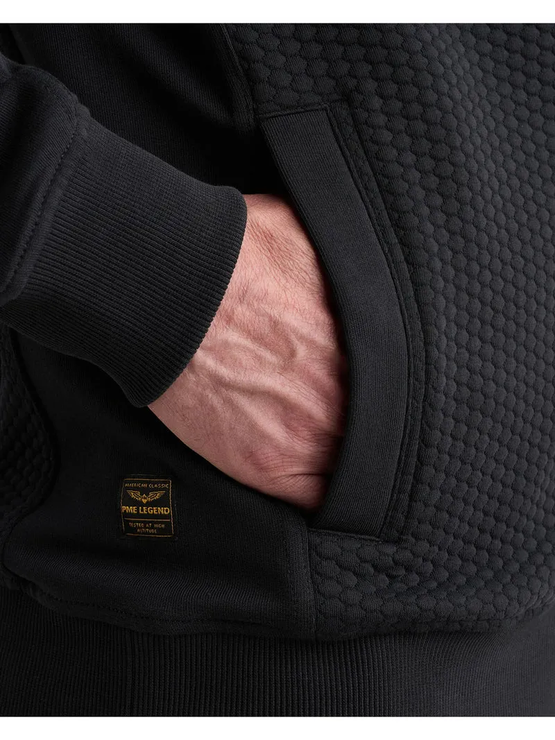 Zip jacket jacquard interlock fren, Salute