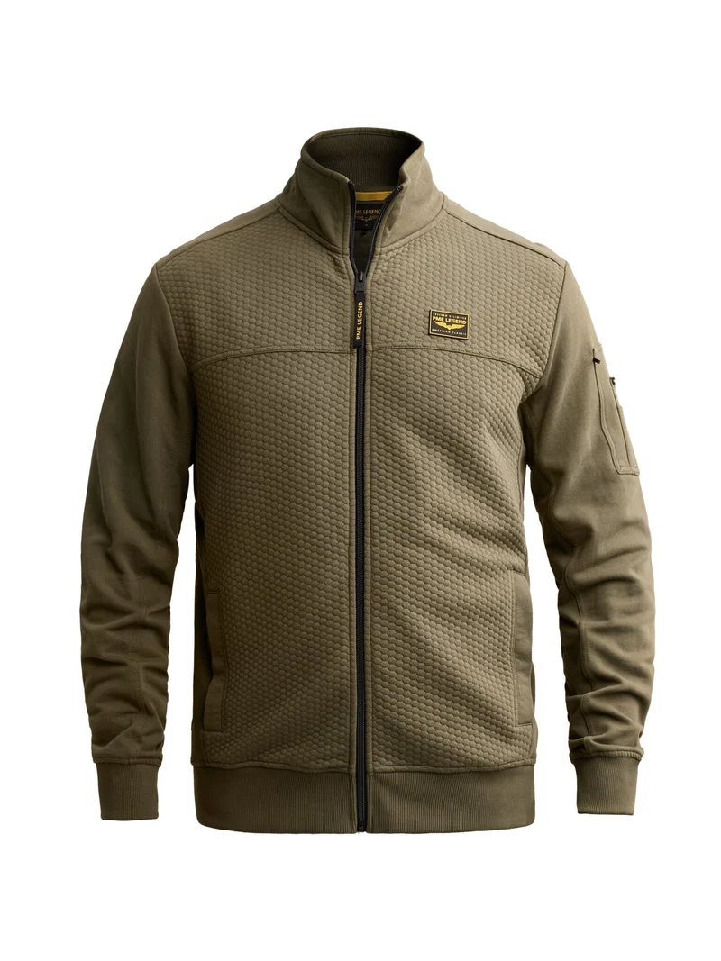 Zip jacket jacquard interlock fren, Kalamata