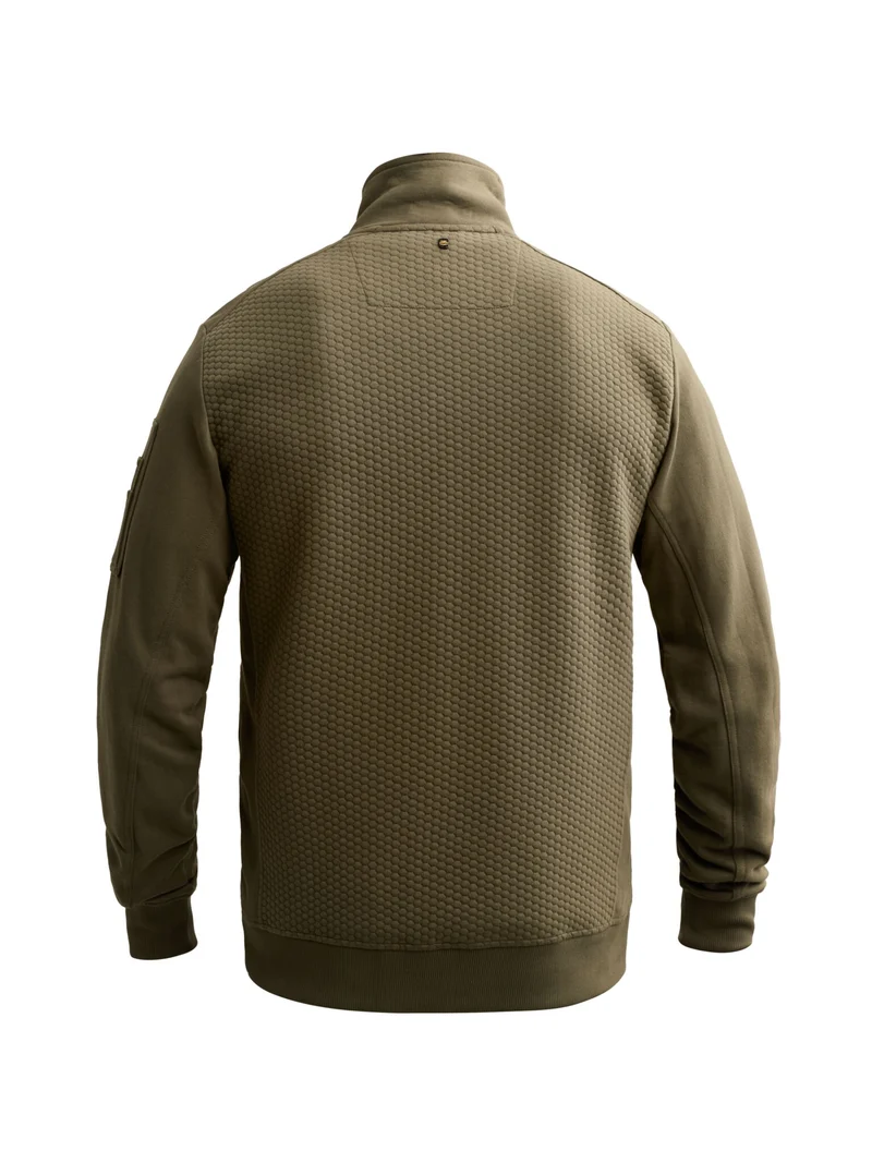 Zip jacket jacquard interlock fren, Kalamata