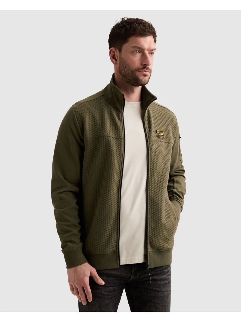 Zip jacket jacquard interlock fren, Kalamata