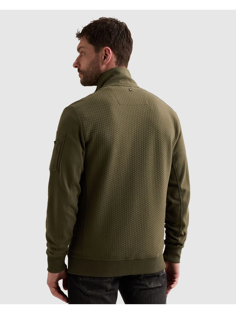 Zip jacket jacquard interlock fren, Kalamata