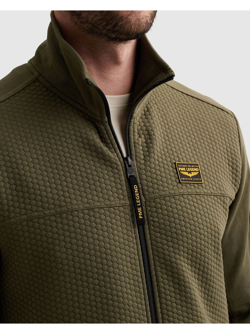 Zip jacket jacquard interlock fren, Kalamata