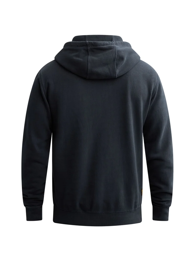 Hooded dry peached fleece gd, Salute