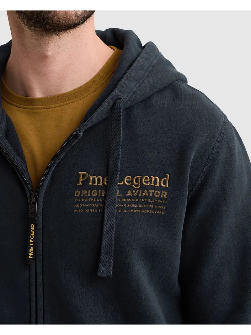 Hooded dry peached fleece gd, Salute