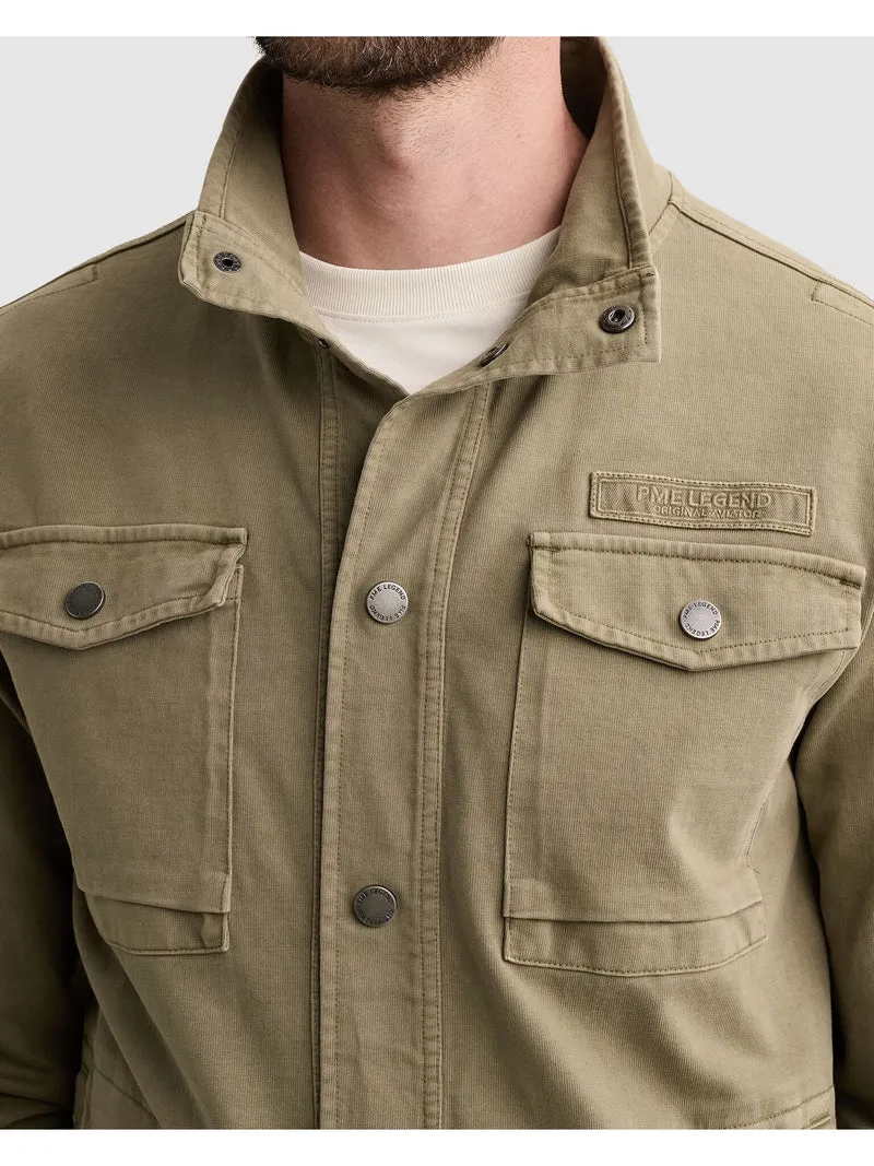 Button jacket open end jersey gd, Overland Trek