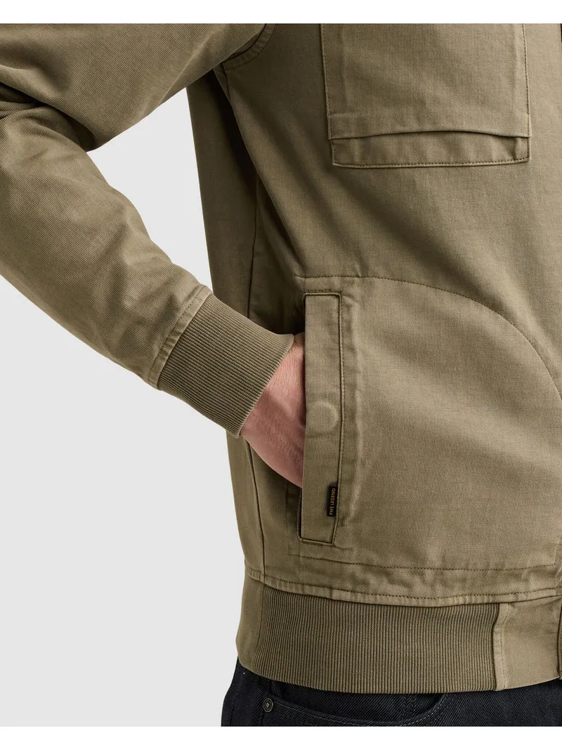 Button jacket open end jersey gd, Overland Trek