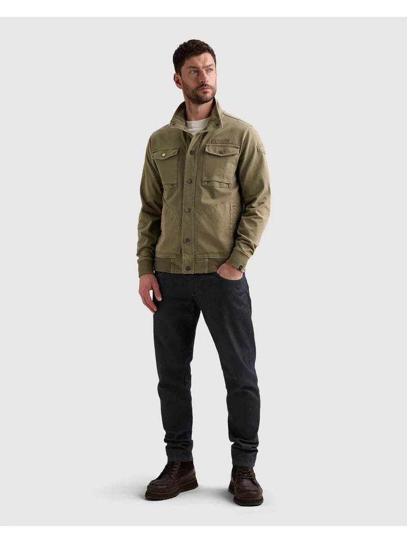 Button jacket open end jersey gd, Overland Trek