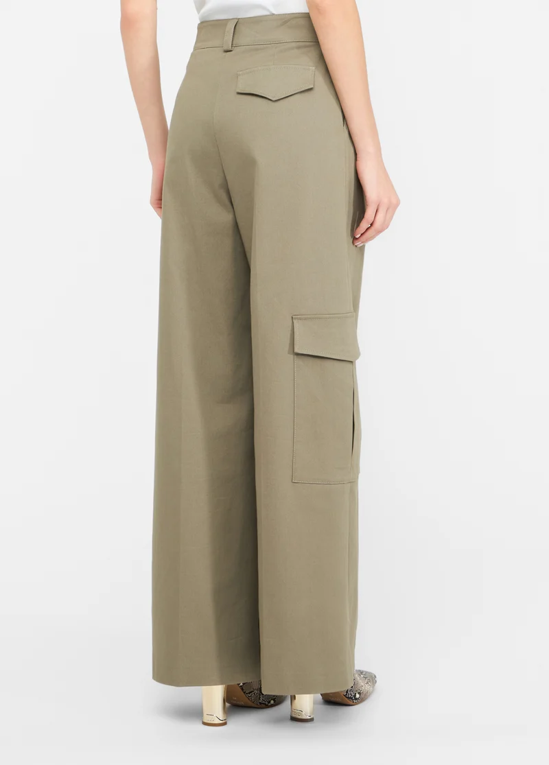 Cotton Cargo Trousers