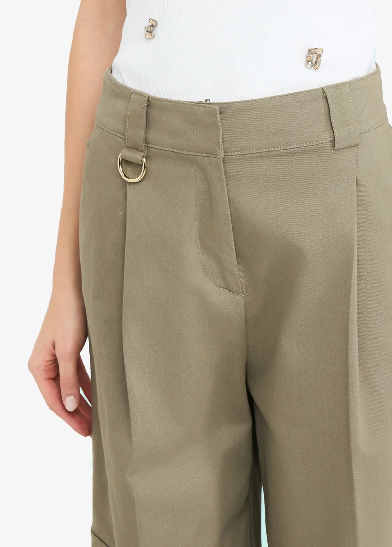 Cotton Cargo Trousers