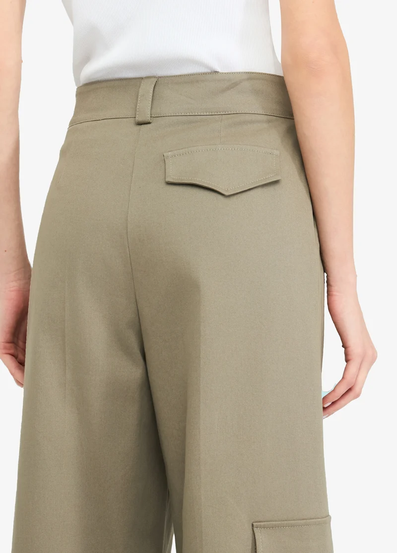 Cotton Cargo Trousers