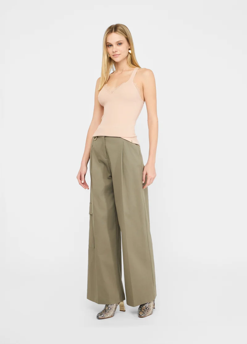 Cotton Cargo Trousers