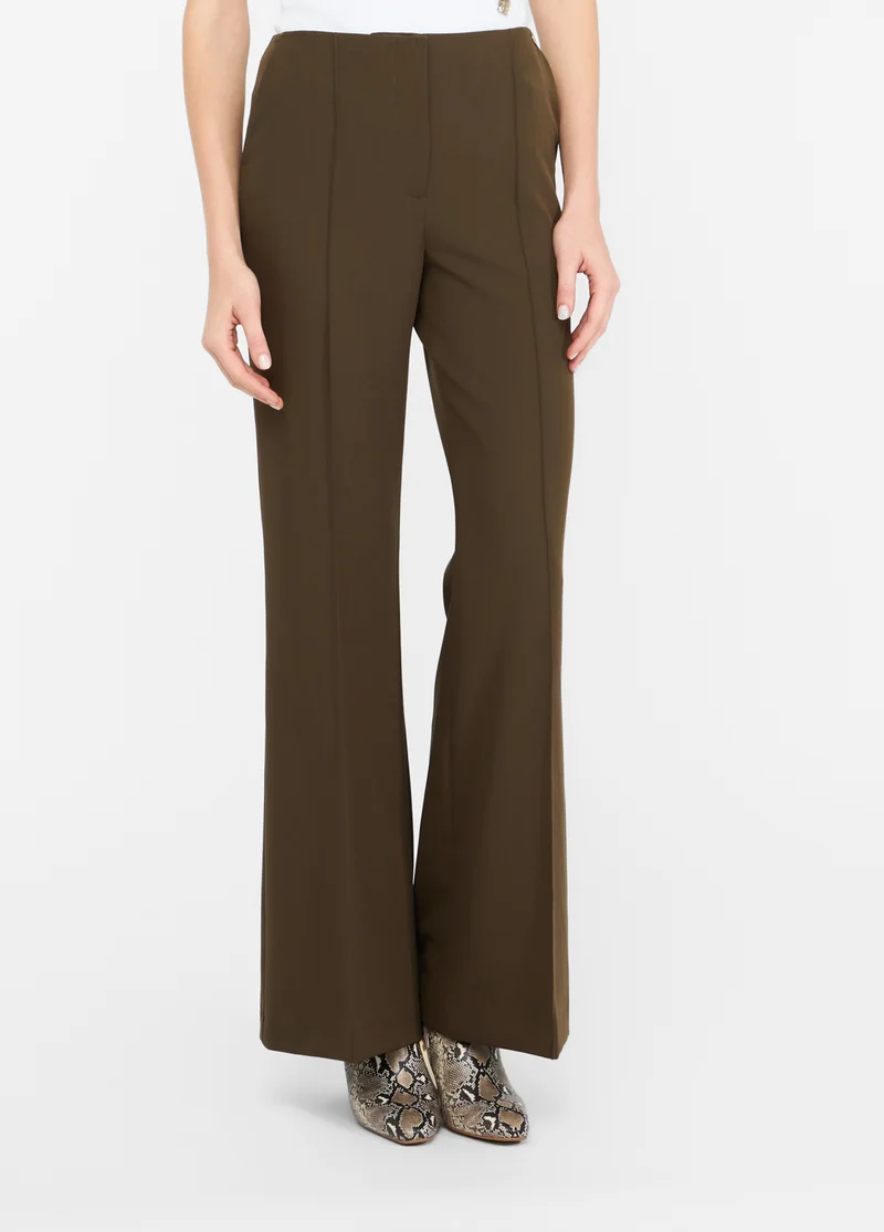 Smart Flared Trousers