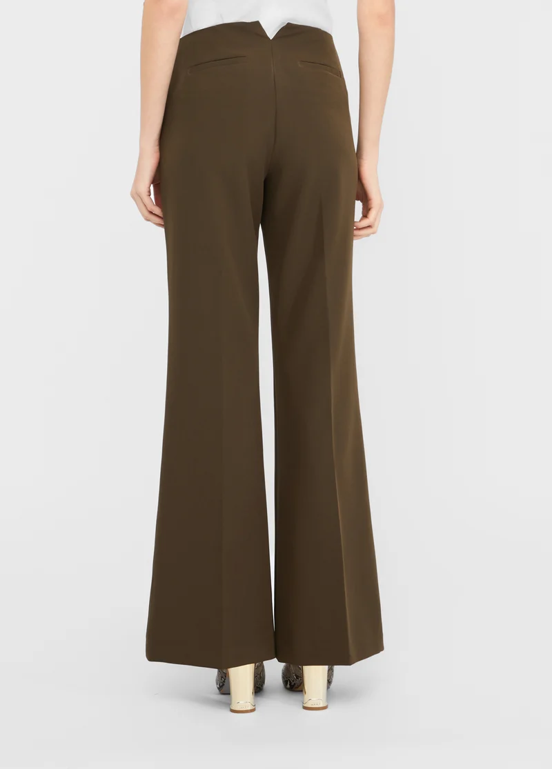 Smart Flared Trousers